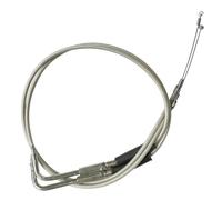 Partie ligne d'embrayage Pour Harley Pour Davidson Pour Sportster XL1200 883 Pour Dyna Pour Road King Pour Electra Glide Câble D'accélérateur En Fils D'acier Tressés Pour Moto(100CM)