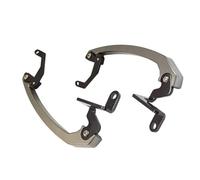 Partie poignée Accessoires De Moto Accoudoir Passager Arrière Siège Poignée D'appui Barre Maintien Guidon pour Y-AMAHA FZ-07 MT07 2014 2015 2016 2017(Gold)