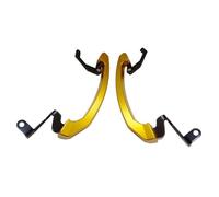 Partie poignée Accessoires De Moto Accoudoir Passager Arrière Siège Poignée D'appui Barre Maintien Guidon pour Y-AMAHA FZ-07 MT07 2014 2015 2016 2017(Grey)