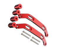 Partie poignée pour Y-AMAHA Tenere 700 pour Wold Raid 2022 2023 2024 Moto Siège Arrière Barre D'appui Poignée Passager Accoudoir Main Rail Support Accessoires(Rosso)