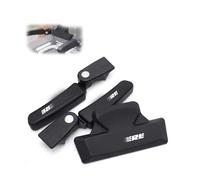 Partie poignée pour Y-AMAHA Xt1200Z Super Tenere XT700Z XT 1200 Z 700 Boîte Arrière Accoudoir Passager + Topcase Ensemble Dossier Coussin(Black and White)