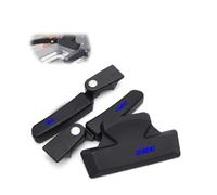 Partie poignée pour Y-AMAHA Xt1200Z Super Tenere XT700Z XT 1200 Z 700 Boîte Arrière Accoudoir Passager + Topcase Ensemble Dossier Coussin(Black and Blue)