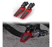 Partie repose-pied Accessoires Moto Pour H-onda CB500F 2017-2020 2022 2023 2024/CB650F 2014-2017 2018 2019 2020 Repose-pieds Réglables Pour(Rosso)