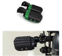 Partie repose-pied Accessoires Moto Pour Harley Pour Davidson FXSTDI 1450 EFI Softail Deuce 2001 2002 2003 2004 2005 2006 Repose-pieds Avant Réglable(Green)