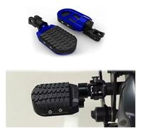Partie repose-pied Accessoires Moto Pour Harley Pour Davidson FXSTDI 1450 EFI Softail Deuce 2001 2002 2003 2004 2005 2006 Repose-pieds Avant Réglable(Turquesa)