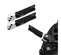 Partie repose-pied Accessoires Moto Repose-pieds Arrière Pour Y-AMAHA R3 R6 2015 2016 2017 2018 2019 2020 2021 2022 2023 Passager Pédales(Nero)