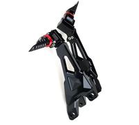 Partie repose-pied Accessoires Moto Repose-pieds Pédales Pour BMW S1000R 2010-2016 2015 2014 2013 2012 2011 Arrière Réglables(Nero)