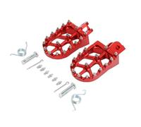 Partie repose-pied Pièces Et Accessoires Marchepieds Repose-pieds Pour H-onda MSX 125 Motos, Scooters Repose-pédales(Rosso)