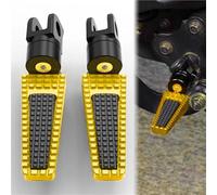Partie repose-pied Repose-pieds Avant Et Arrière Pour Moto Pour H-onda CB600F S Hornet 1998-2013/CBR500R 2013-2015 - Accessoires(Yellow)