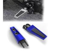 Partie repose-pied Repose-pieds Avant Et Arrière Pour Moto Pour H-onda CBR1100 XX/Blackbird 1996-2007/CB500F 2013-2016, Accessoires(Turquesa)