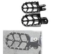 Partie repose-pied Repose-pieds Pour SUZUKI DR-Z 400E 2000-2007, 2006, 2005, 2004, 2003, 2002, 2001. Accessoires Moto(Nero)