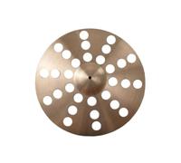 Partie Sonore Punchy De Cymbale En Métal Perforé | Conception perforée for une attaque nette, un son percutant avec un déclin rapide, construction en métal