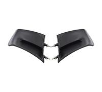 Parties Aileron Aérodynamique Fixe pour Moto pour Ducati pour Panigale V4 2022 2023 2024(Noir)