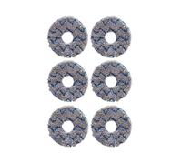 parties Balai, sac à poussière, compatible avec Eureka J15 Ultra, accessoires for aspirateur robot(Fine-haired mop 6pcs)