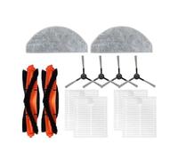parties Brosse latérale principale, filtre, serpillière, compatible avec les robots balayeurs Xiaomi E10, E10C, E12, B112, 3C Plus, C103(Set 04)