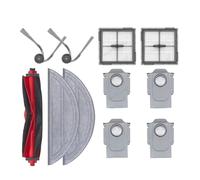 parties Brosse latérale principale, filtre, serpillière, sac à poussière, compatible avec Roborock Q8Max Pro+, Q8 Pro, Q10, S5, X5+, accessoires for aspirateur robot