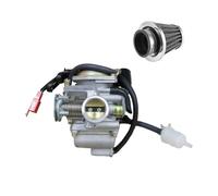 parties Carburateur adapté for S 125cc Symply Jet 4 Duke E MX SR ST VS Symphony Fiddle II 2 III 3 Shark Joyr AO Crox 125 Carb(With Air Filter)