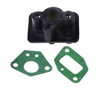 parties Collecteur d'admission + 2 pièces 40-5 43CC 52CC adapté for brosse Cu collecteur d'admission connecteur de Base de carburateur tuyau d'admission adaptateur de carburateur