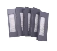 parties Collecteur de poussière et filtre, compatible avec les aspirateurs robots Ecovacs Deebot OZMO 900, DN5G, pièces et accessoires(Filter 5pcs)