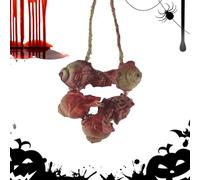 Parties du corps cassées - Décoration de faux doigts cassés | Accessoires d'horreur effrayants | Faux mains et pieds humains | Décoration d'Halloween pour maisons hantées, accessoires de scène et