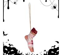 Parties du corps coupées, accessoires sanglants réalistes, décorations effrayantes de farce d'Halloween pour maison hantée, pelouse, patio, jardin, vacances effrayantes, fête, carnaval, cour, affichag