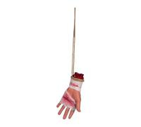Parties du corps réalistes, accessoires sanglants d'Halloween, faux membres et mains effrayants, facile à organiser pour la cour , la pelouse, la maison hantée, le patio, la fête, les vacances, l