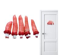 Parties du corps sanglantes réalistes - Faux pieds séparés effrayants | Accessoires effrayants d'Halloween Jouets délicats pour maison hantée vampire zombie fête costumée extérieur | Halloween -Si