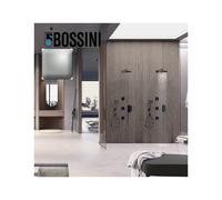 Parties externes pour mitigeur thermostatique universel nickel satiné Apice - Bossini Z00500094