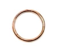 Parties Joint d'échappement en cuivre plaqué 38,8 x 46,5 x 4 for Moto Hon CX500/C/E 1977-1986 CX650 C/E 1983-1984 XL250 K 1975-1978(1pc)