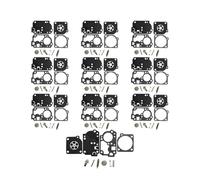 Parties Kit de Reconstruction de carburateur 10 pièces for C1U-W43 C1U-W45 BVM210VS RB-156