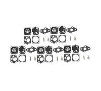 Parties Kit de réparation de carburateur 5/10 for Tondeuse à Gazon TG20 TG24 TG25 TG33 TD24 TD25 TD33 TD40 TD48(5set)