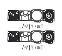 Parties Kit de réparation de diaphragme de carburateur 2 pièces for HUS 362 365 371 372 2065 2165#RB-60 Pièces de Rechange