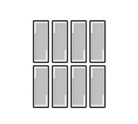 parties Lot de 8 filtres Hepa compatibles avec Narwal Freo X Plus, accessoires for robot balayeur