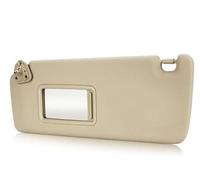 Parties Pièce Voiture Avant Gauche Droite Pare-Brise Verre Vanité Miroir Visière Pare-Soleil pour Highlander 2008-2013 OEM 74320-48500-B0(Beige Left)