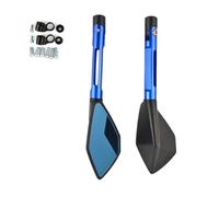 Parties Rétroviseur Moto 8 Mm 10 Mm Accessoires Moto Pour CB400 CBR125R CBF125 XR230 APE50 SH PS Pour Rebel(Bleu)