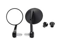 Parties Rétroviseurs Universels Pour Guidon Moto 7/8" 22 Mm Pour CanAm Pour Spyder F3-S F3T Pour Motos Rue VTT Motos Tout Terrain(Miroir rond)