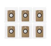 parties Sac à poussière, Compatible for Roborock H60 Hub Ultra/H60 Hub Pro, accessoires d'aspirateur(Dust bag 6 pcs)