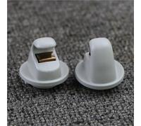 Parties Support Crochet À Clip Pare-Soleil pour VW pour Golf 7 MK7 pour Passat B8 pour Polo pour T-Cross pour Tiguan pour Touran(Titanium 2Pcs)