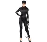 Partilandia Costume de Cat Hero Noir pour femme Taille L