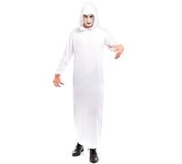 Partilandia Costume de Tunique Blanche Homme Taille L Homme