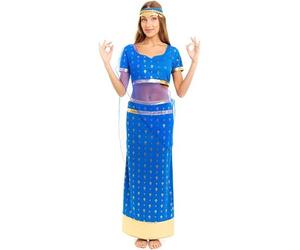 Partilandia Costume d'hindou Bollywood pour femme (taille M)