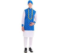 Partilandia Costume d'hindou Bollywood pour homme (taille M)