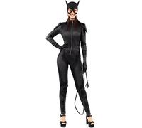 Partilandia Déguisement Cat Hero Noir pour femme Taille S