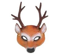 Partilandia Masque de cerf avec des cornes