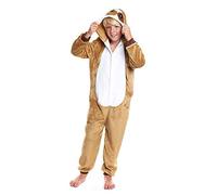 Partilandia Pyjama entier pour enfant Taille enfant 3 à 12 ans, Ours paresseux, 10-12 ans