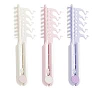 Parting Combs - Hair Lifting Combs for Volumizing and Styling | Portable Hairstyle Root Lìfting Tool for Wedding Travel Date Stage Performance Barbershop Home Indoor