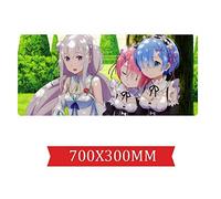 Partir De Zéro Tapis De Souris De Jeu De Vitesse |Tapis De Souris XXL | 700 X 300Mm Grand Format |Base De 2Mm D'Épaisseur | Précision Et Vitesse Parfaites, B