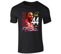Partisan Hamilton F1 T-shirt pour adulte, Noir , XL