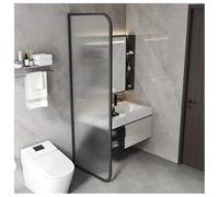 Partit urinoir mural imperméable noir - 60 x 180 cm - Panneau d'intimité pour salle de bain et séparateur pour une meilleure intimité dans les toilettes