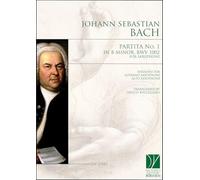 Partita No. 1 in B minor BWV 1002, for Saxophone.